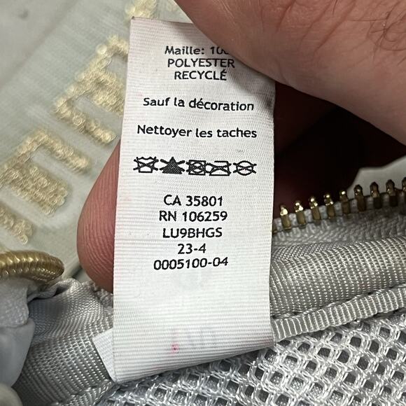 Lululemon Everywhere Belt Bag 1L Wordmark Vapor/Gold/White-LU9BHGS VOPR/GOLD/WHT - Picture 7 of 11